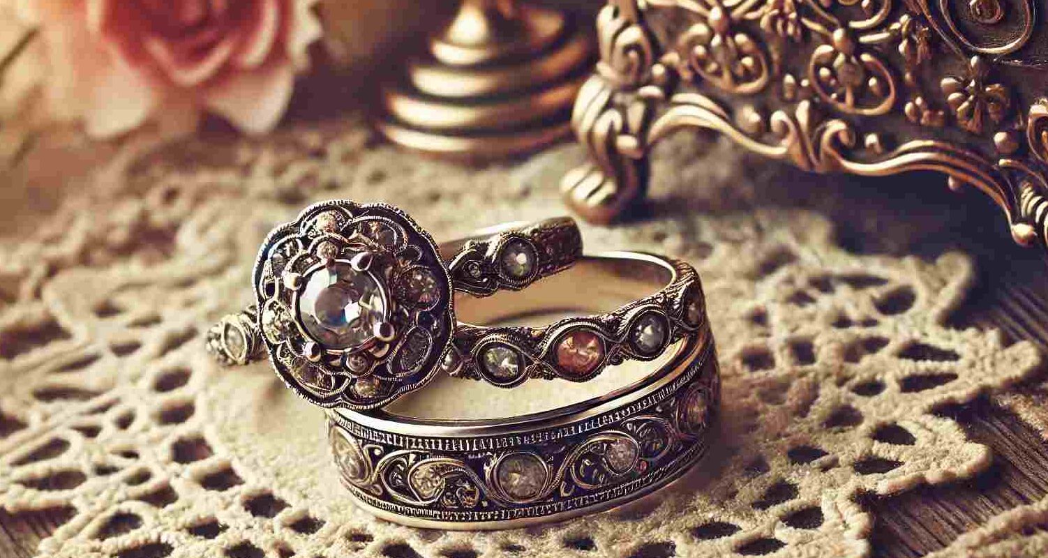 vintage wedding rings